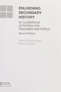 Enlivening secondary history