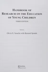 Handbook of research on the education of young children