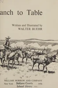 Meat from ranch to table