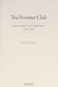 The frontier club