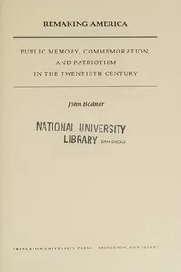 Cover of Remaking America