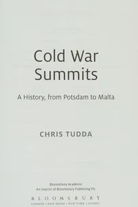Cold War summits