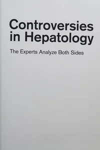 Controversies in hepatology