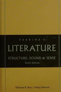 Cover of Perrine's literature -- Tenth Edition by Антон Павлович Чехов