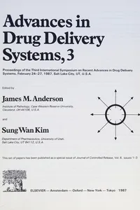 Advances in Drug Delivery Systems
