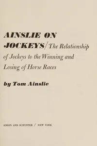 Ainslie on jockeys