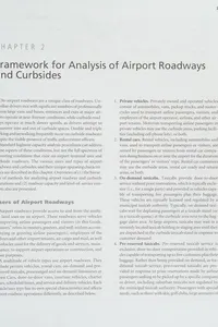 Capa de Airport curbside and terminal area roadway operations