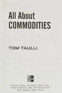 All about commodities