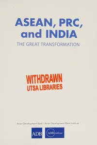 ASEAN, PRC, and India
