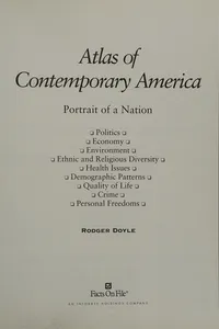 Atlas of Contemporary America: Portrait of a Nation