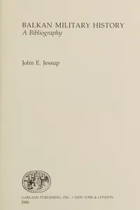 Balkan military history