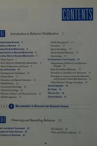 Behavior Modification,Principles and Procedures 4th edition