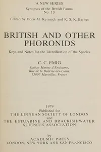 British and other Phoronids