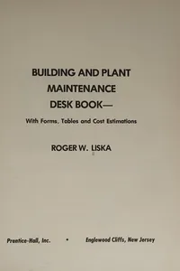 Building and plant maintenance desk book