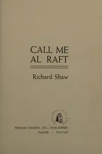 Cover of Call me Al Raft