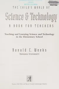 The Child's World of Science and Technology