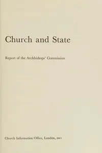 Church and state