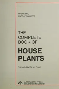 The complete book of house plants