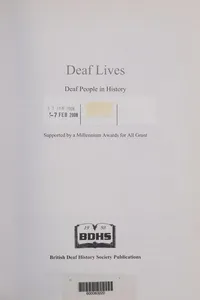 Deaf Lives