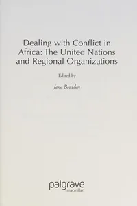 Dealing with conflict in Africa