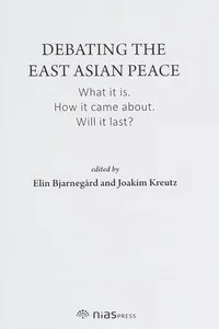 Debating the East Asian Peace