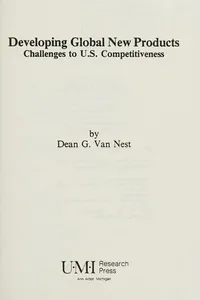 Developing global new products