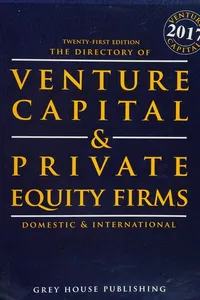 Directory of Venture Capital and Private Equity Firms 2017
