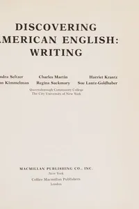 Discovering American English, writing