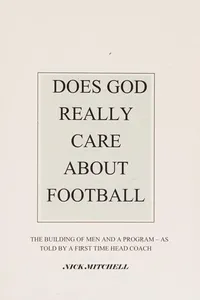 Does God Really Care about Football?
