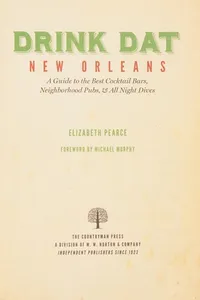Capa de Drink dat, New Orleans