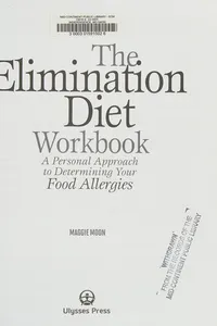 The elimination diet workbook