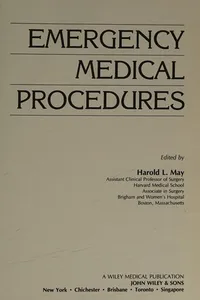 Emergency medical procedures