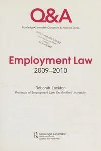 Q&A employment law