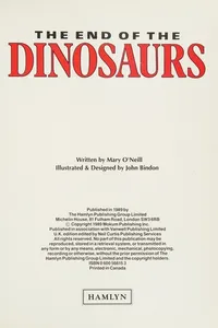 The End of the Dinosaurs