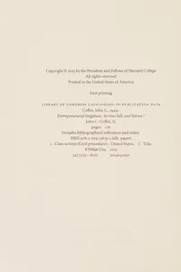 Entrepreneurial Litigation