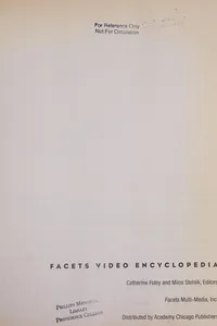 Facets Video Encyclopedia