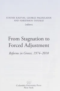 From stagnation to forced adjustment
