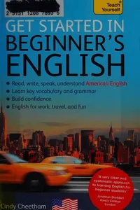 Get Started in Beginner's English