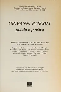 GIOVANNI PASCOLI POETICA E POESIA