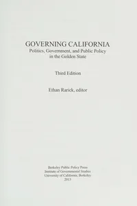 Governing California