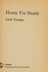 Honey for health