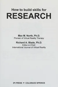 How to build skills for research