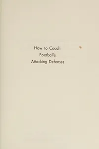 How to coach football's attacking defenses
