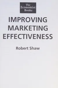 The Economist Improving Marketing Effectiveness