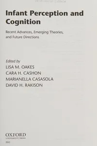 Infant perception and cognition