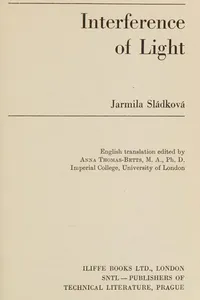 Interference of light
