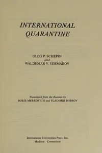 International quarantine