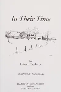 In their time