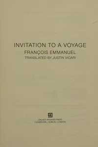 Invitation to a voyage