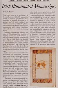 Irish Illuminated Manuscripts (The Irish Heritage Series)